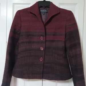 Lafayette 148 New York Wool Tweed Blazer